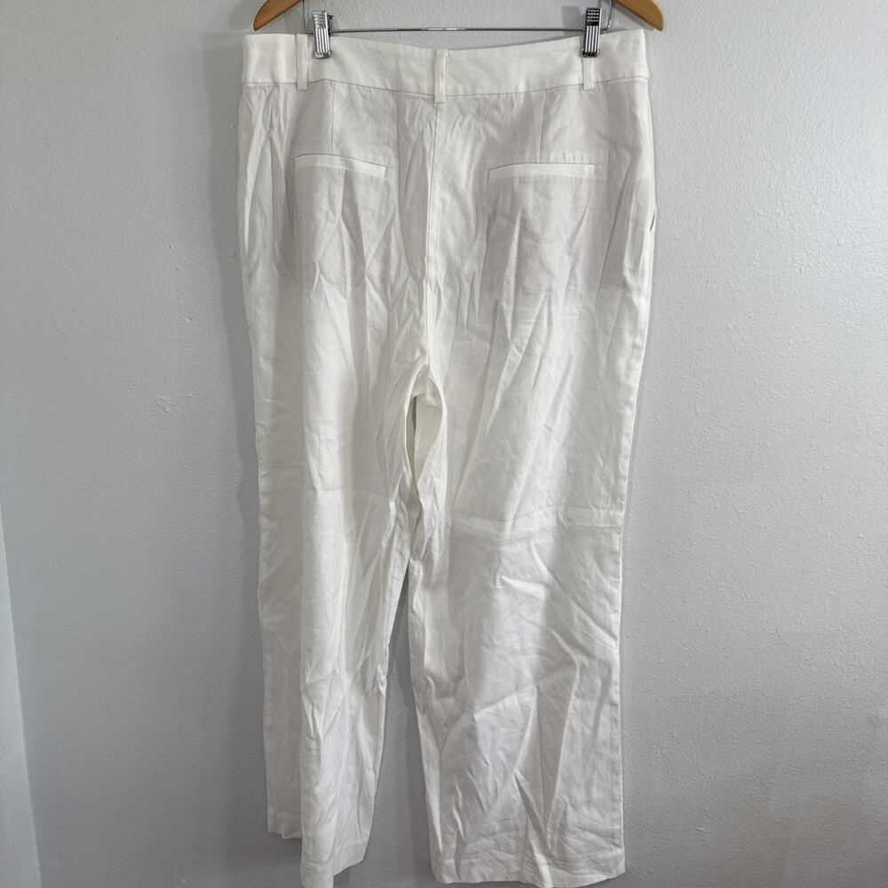 Loft Pants Womens 14 The Peyton Trouser Pleated High Rise Wide Leg Baggy - Picture 3 of 11